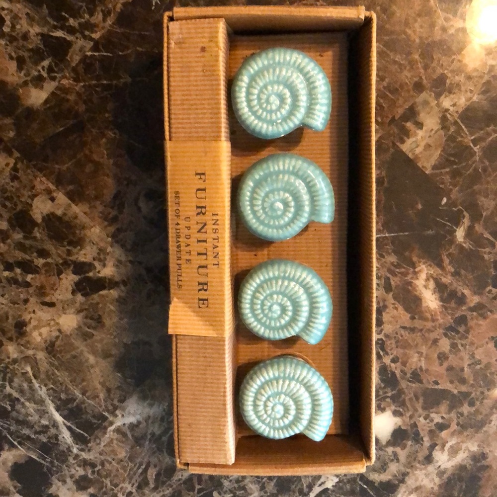 Brand new shell knobs